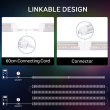 Load image into Gallery viewer, Niello 8Pack T8 plant lamp, 60cm LED grow lamp for indoor plants, 660nm/3000K/5000K with reflector/daisy chain for sowing, greenhouse, grow shelves