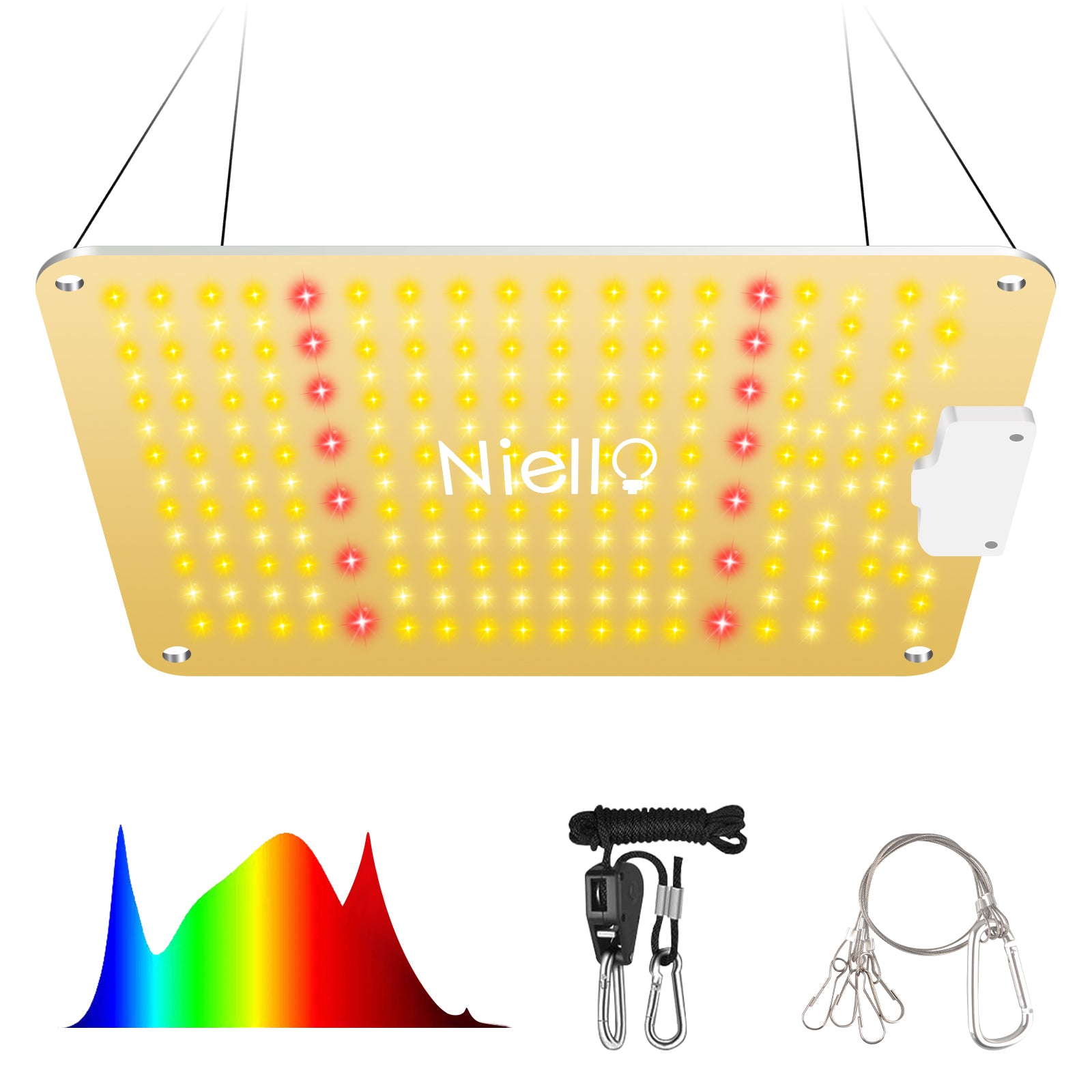 Niello L-QB1 3×3ft Grow Light – Niello Shop