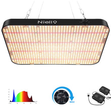 Load image into Gallery viewer, NIELLO B2000 Full Spectrum Dimming Grow Light, Plant light for indoor plants, Grow lamp for Seed Starting