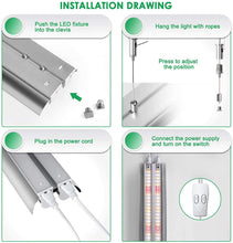Load image into Gallery viewer, NIELLO 60cm T5 Sunlike Plant Light Double Tube.