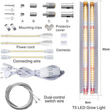 Load image into Gallery viewer, NIELLO 60cm T5 Sunlike Plant Light Double Tube.