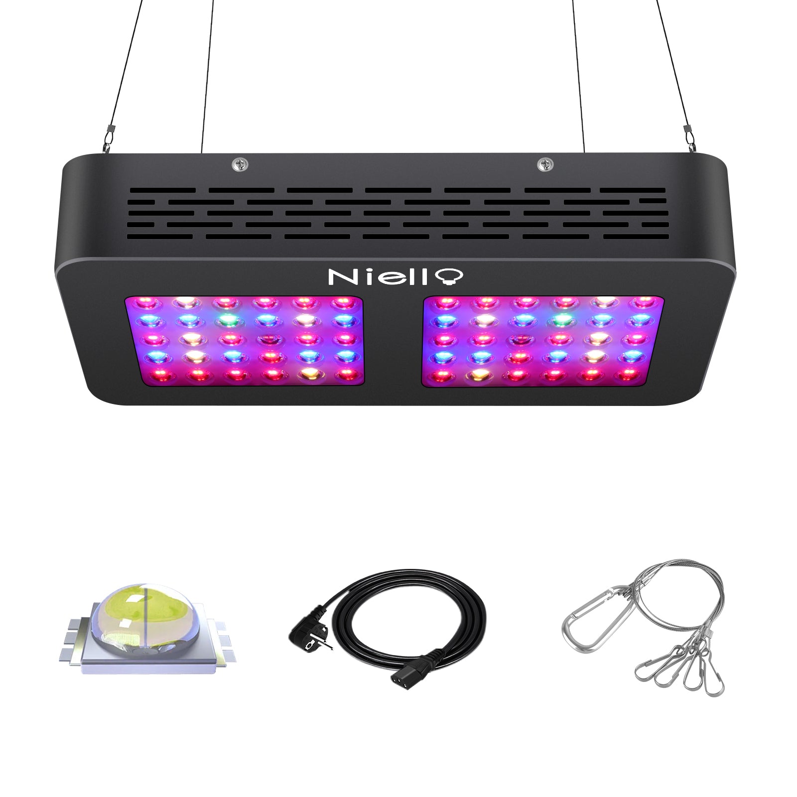 Lampada Da Coltivazione LED Niello 220W | Luce Per Piante Indoor Con Samsung LM301B