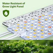 Load image into Gallery viewer, 3 Pack Full Spectrum Grow Lights, 24W Plant Grow Lights for Indoor Plants with Daisy Chain Function, Sunlike Spectrum, 384 LEDs and 4/8/12/16/20H Timer for Seed Starting
