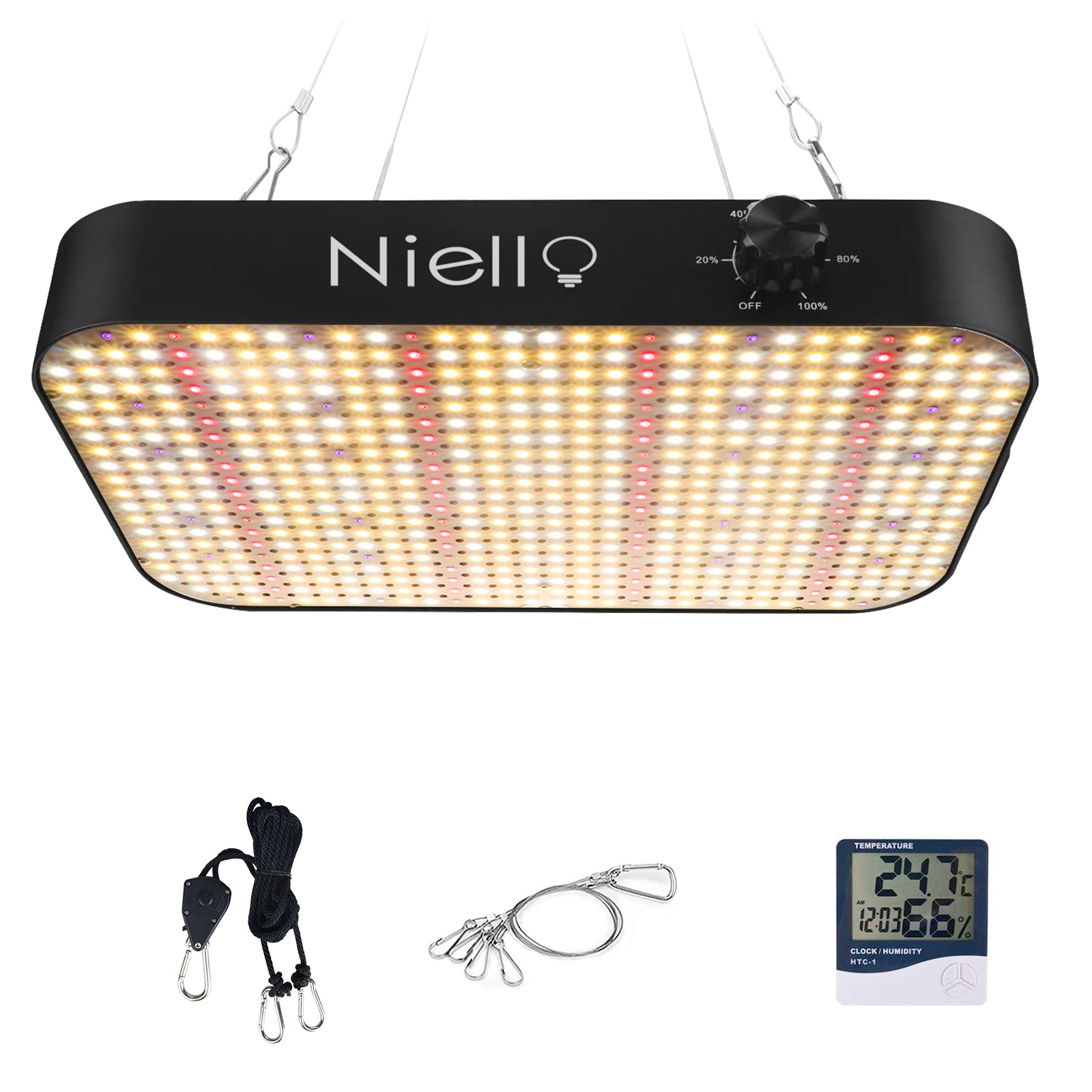 Niello B-LZB600 Dimming Grow Light – Niello Shop